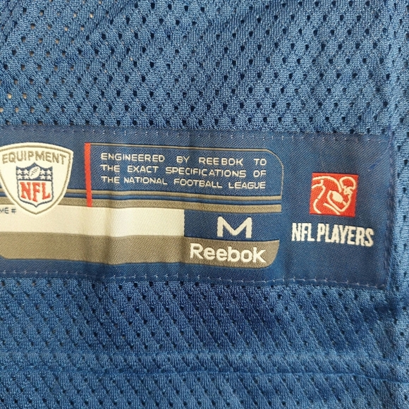 Reebok On Field Indianapolis Colts #00 2 Sided Jersey Mens M Blue NFL Equipment - Picture 6 of 7